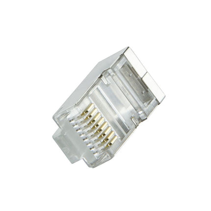 CAT6 Plug with strain relief boot RJ45 - STP 10 pcs