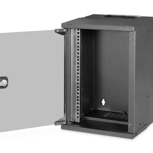 10" 9U wandkast, SOHO PRO, ongemonteerd 315 x 300 x 460 mm, zwart
