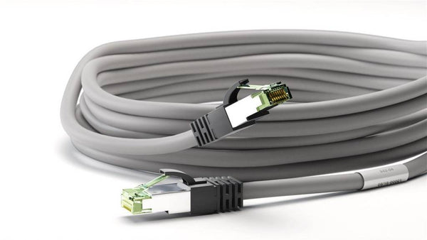 CAT8.1 S/FTP PIMF LSZH 2M Grey