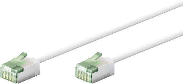 Ultra-flexible thin CAT 8.1 patch cable U/FTP 5M white