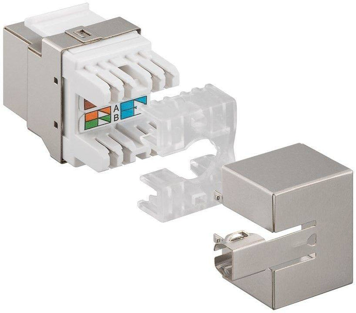 CAT6 STP Keystone RJ45 afgeschermd