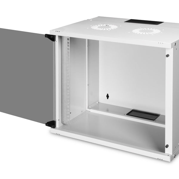 9U wandkast, SOHO PRO, ongemonteerd 540x400x460mm, lichtgrijs