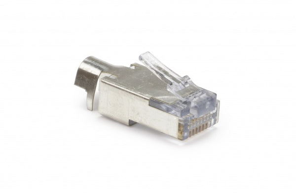 Doorsteek CAT7 Connector RJ45 - STP 10 stuks voor soepele en stugge kabel