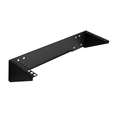 19" verticale muurbeugel 3U zwart