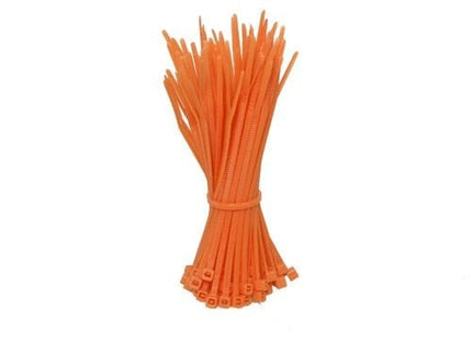 Tyraps 100pcs 200mm Orange