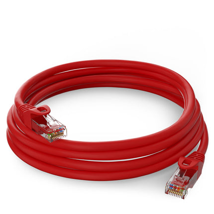 Cat5e 10M Rood UTP kabel