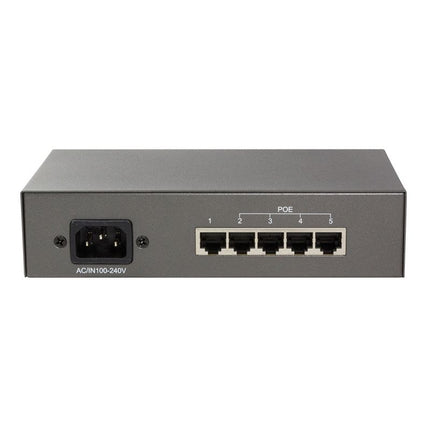 5 Poorts Gigabit Power over Ethernet (PoE) Switch 10/100/1000 Mbps