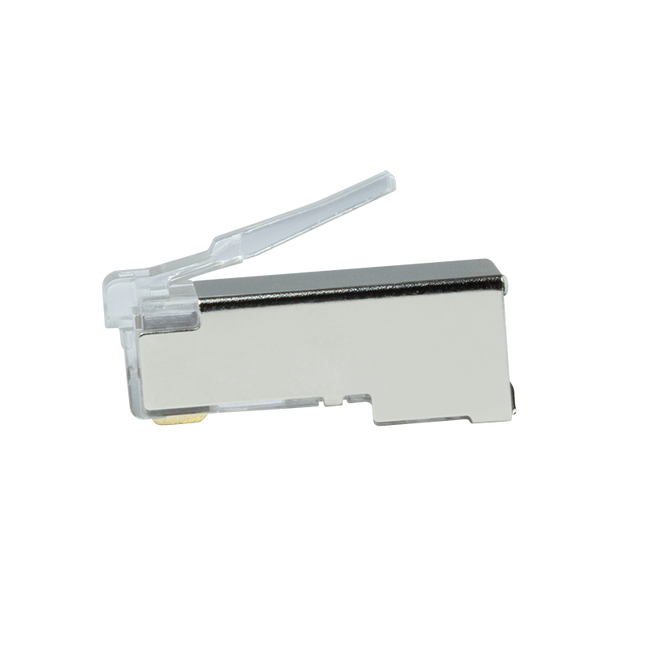 CAT6a Connector RJ45 - STP 10 stuks voor soepele en stugge kabel