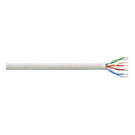 CAT6 U/UTP installatiekabel LSZH Grijs 305M 100% koper