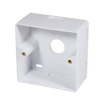 Cat6 Surface Modular Outlet 2x RJ45  Fully Shielded withLSA