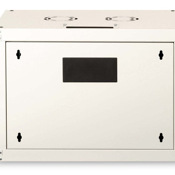 7U wall cabinet, Unique 600x450x420 mm, color light gray (RAL 7035)