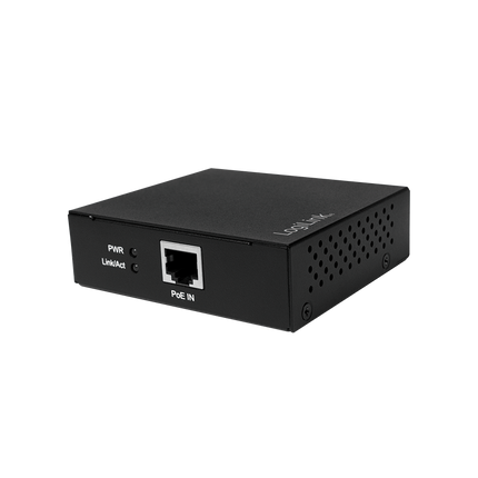 Gigabit PoE+ extender black