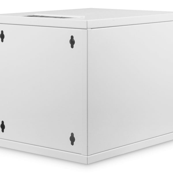 10 inch 6U wandkast 330x312x400  mm (BxHxD) , lichtgrijs