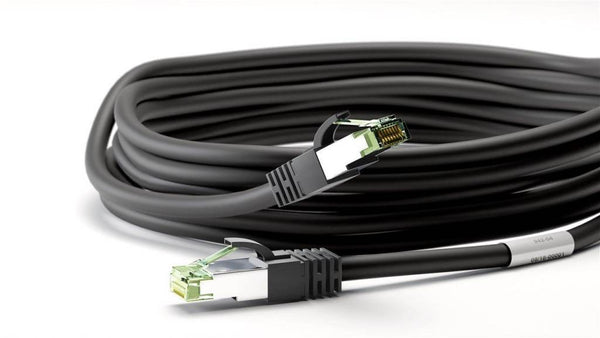 CAT8.1 S/FTP PIMF LSZH 0.25M Black