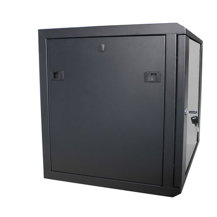 15U wall cabinet with glass door 600x450x770mm