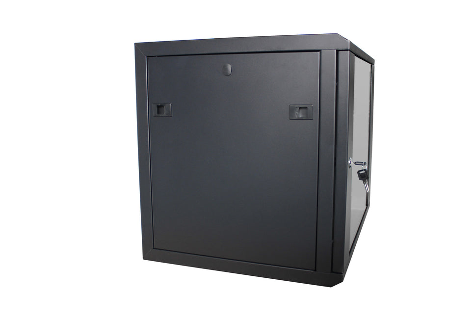 15U wall cabinet with glass door 600x450x770mm