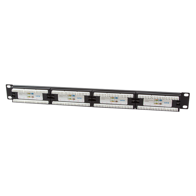 Cat6 Patch Panel 24 Port RJ45