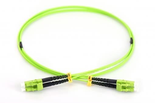 LWL OM5 Fiber Optic Multimode Patch Cord, LC / LC 3 M