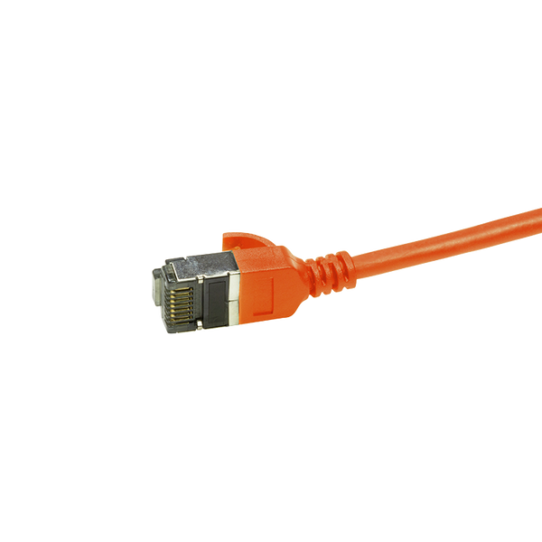 CAT6a U/FTP Ultraflex, 100% Copper, Orange, 1M