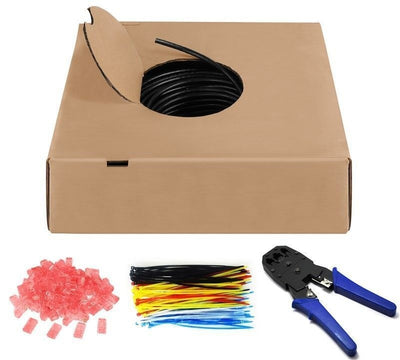 UTP CAT6a buitenkabel stug 305M 100% koper set