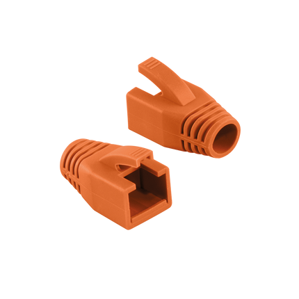 RJ45 Tule 8mm oranje 50 stuks