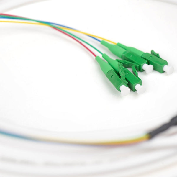 FTTH Drop Cable, 30 M  Singlemode, 4 Fiber, 4 LC/APC,