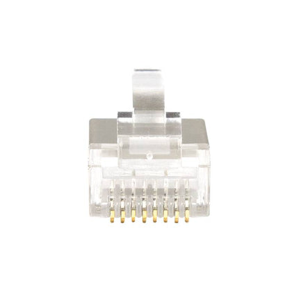 CAT6a Connector RJ45 - STP 50 stuks voor soepele en stugge kabel