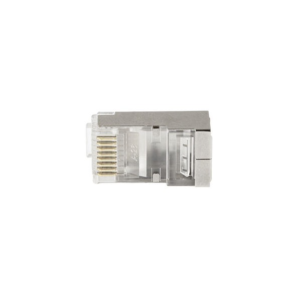 Doorsteek CAT6 Connector RJ45 - STP 50 stuks voor soepele en stugge kabel