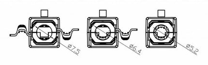 CAT6a Toolless Plug With Strain Relief Boot RJ45 - UTP