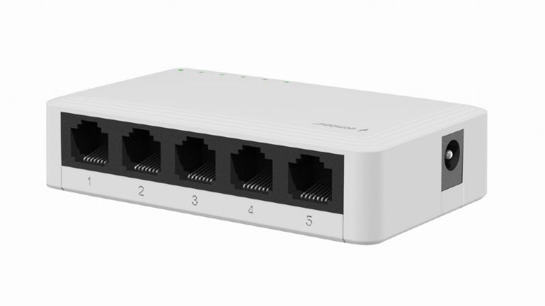 5 Poorts Gigabit Ethernet Switch 10/100/1000 Mbps