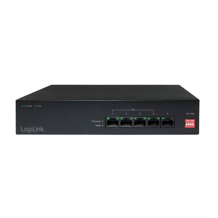 Power over Ethernet (POE) Switch 5 Port 10/100Mbps