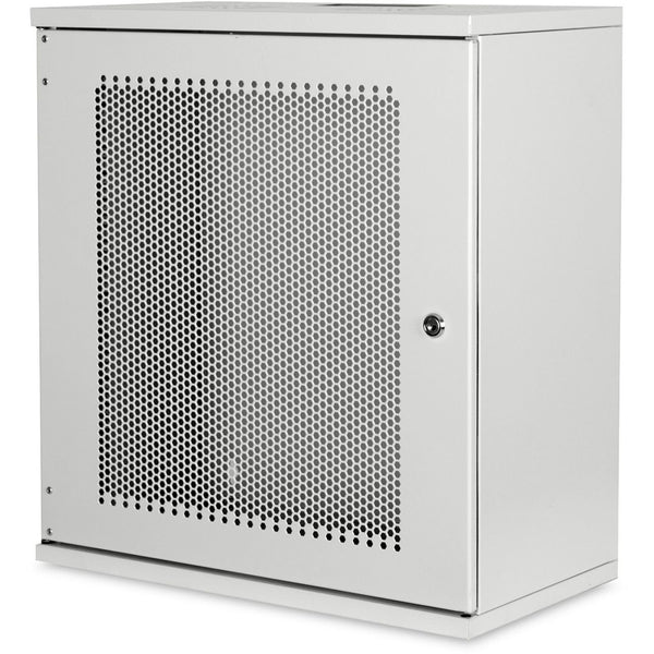 12U wandkast, SOHO, ongemonteerd 540x400x595 mm, geperforeerde voordeur, lichtgrijs