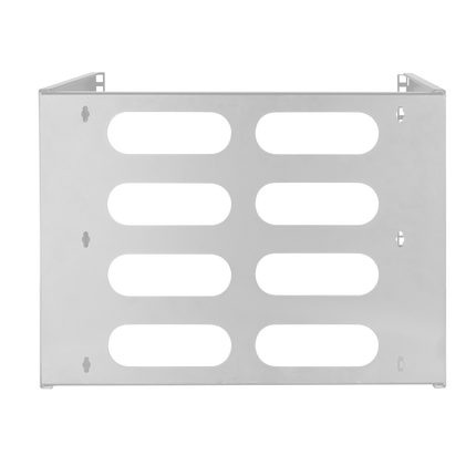 8U wall server rack 494x400x360mm (WxDxH) gray