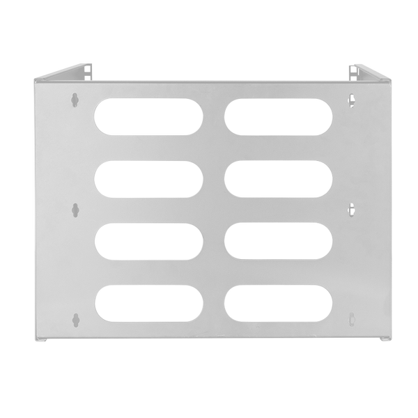 8U wand server rack 494x400x360mm (BxDxH) lichtgrijs