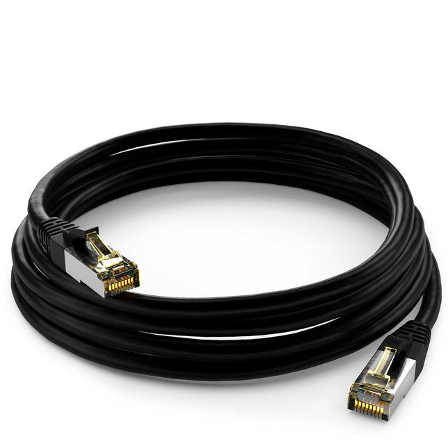 Cat6a S/FTP LSZH 1.5M Black