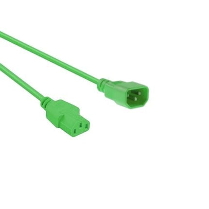 Power cord C14 - C13 3x 1.00mm Green 5m