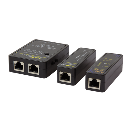 Kabeltester RJ11, RJ12, RJ45, BNC en PoE