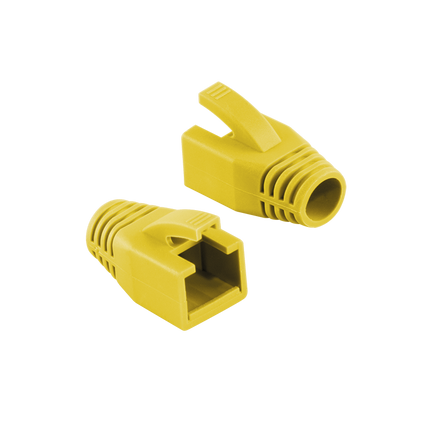 RJ45 Tule 8mm geel 50 stuks