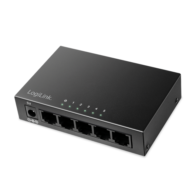 5 Poorts Gigabit Switch 10/100/1000 Mbps