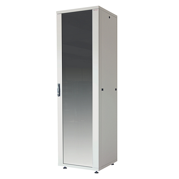 16U patch cabinet 600x600x878mm light gray