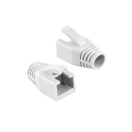 RJ45 Tule 8mm wit 10 stuks