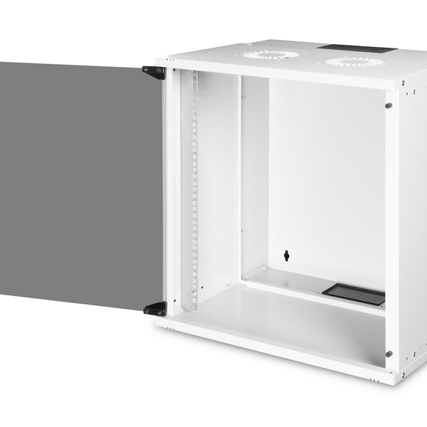 12U wandkast, SOHO PRO, ongemonteerd 540 x 400 x 595 mm, lichtgrijs