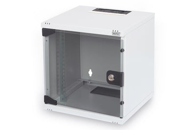 10 inch 6U wandkast 312x300x330 mm lichtgrijs