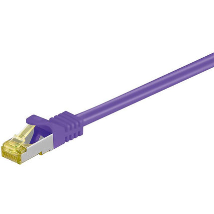 Cat7 1M Paars SSTP/PiMF halogeenvrij patchkabel