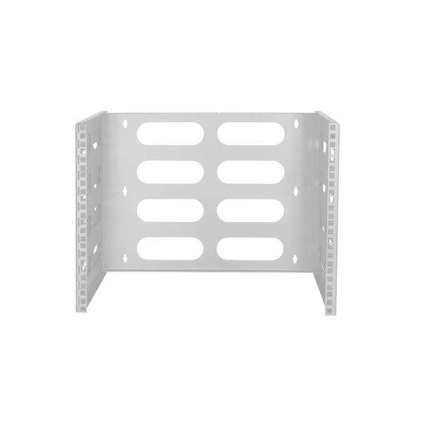 8U wand server rack 494x400x360mm (BxDxH) lichtgrijs