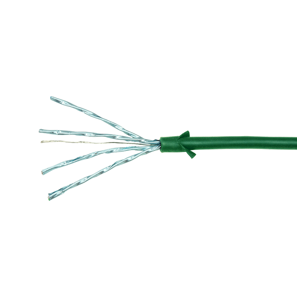 CAT6a U/FTP Ultraflex, 100% Copper, Green, 5M