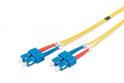 LWL OS2 Singlemode Fiber Optic Patch Cable, SC / SC 10 M