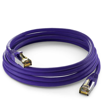 Cat6a S/FTP LSZH 1M Violet