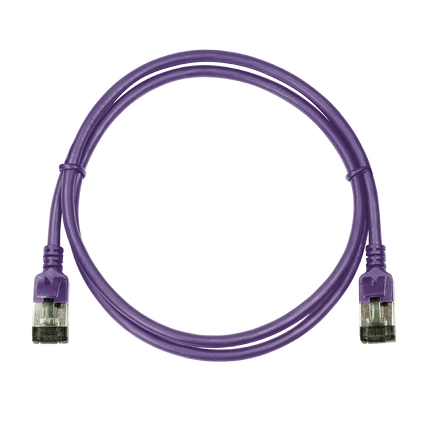 CAT6a U/FTP Ultraflex, 100% Copper, Purple, 1.5M