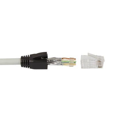 CAT6a Connector RJ45 - UTP 50 stuks voor soepele en stugge kabel